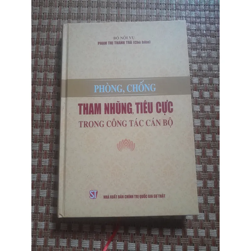 PHÒNG CHỐNG THAM NHŨNG TIÊU CỰC TRONG CÔNG TÁC CÁN BỘ 756957