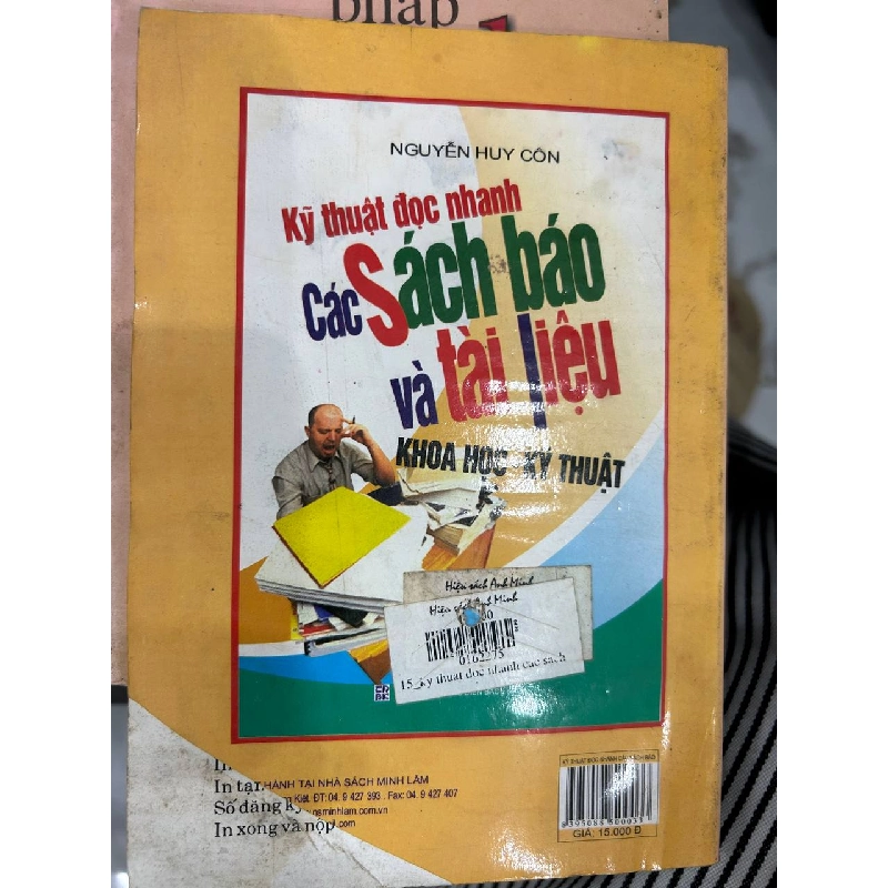 Kỹ thuật đọc nhanh Các sách báo và tài liệu Khoa học - Kỹ thuật - Nguyễn Huy Côn 1062976