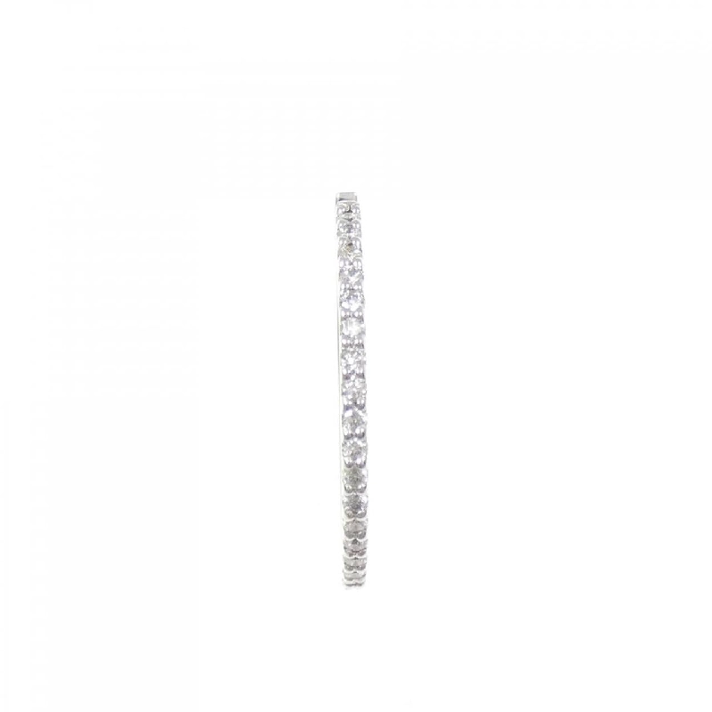 K18WG Bông tai kim cương 0.20CT một bên - Hàng hiệu Authentic 864952