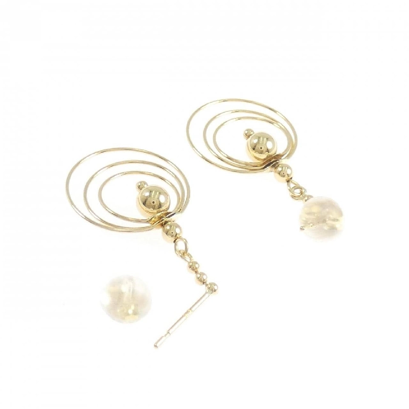 K18YG Bông tai - Hàng hiệu Authentic 863846