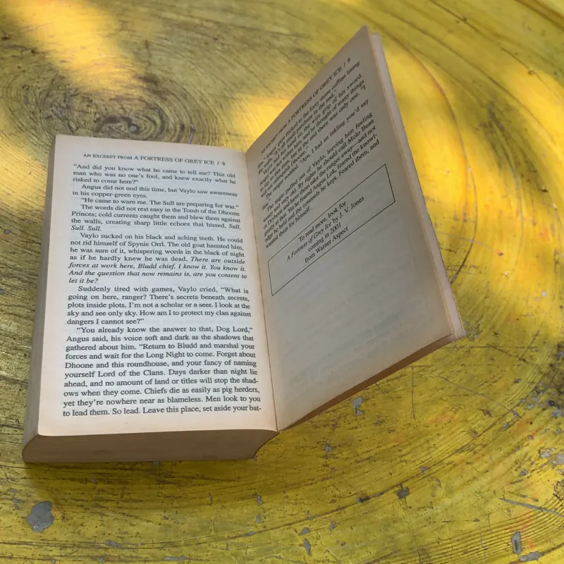 A CAVERN OF BLACK ICE- J.V. JONES 763393