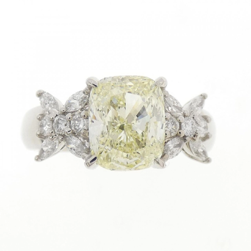 Nhẫn kim cương PT900 2.020CT LY SI1 cắt hình fancy - Hàng hiệu Authentic 873645