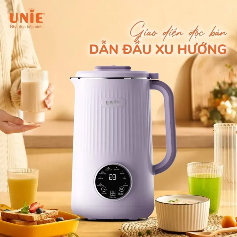UNIE UMB10 – Máy làm sữa hạt mini cao cấp | Xay nhuyễn mịn, nấu nhanh, chống trào 600048