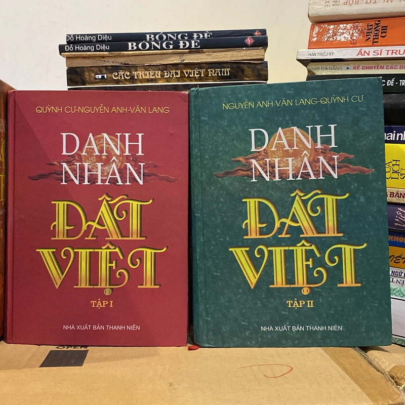 DANH NHÂN ĐẤT VIỆT, CÓ HỘP, BÌA CỨNG, TRỌN BỘ 2 TẬP (XB 2004) 521619