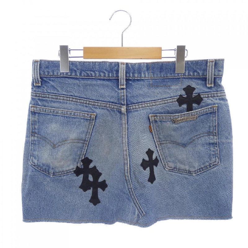 CHROME HEARTS STAR 69 VNTG BLU DNM 411206364******144 Váy 646925