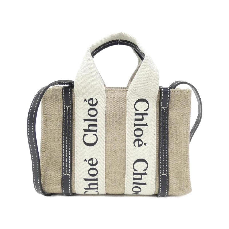 【Sản phẩm mới】Chloé WOODY Mini Tote CHC22AP237 I26 Túi 609531