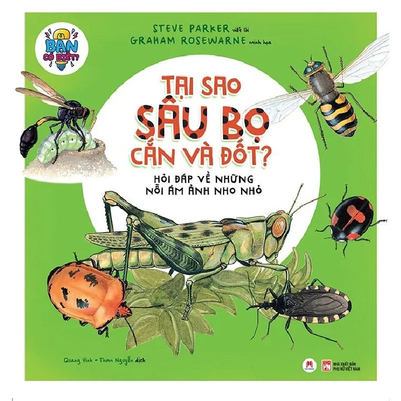 Bạn có biết: Tại sao sâu bọ cắn và đốt? - Hỏi đáp về những nỗi ám ảnh nho nhỏ (HH) Mới 100% HCM.PO Độc quyền - Thiếu nhi 345163