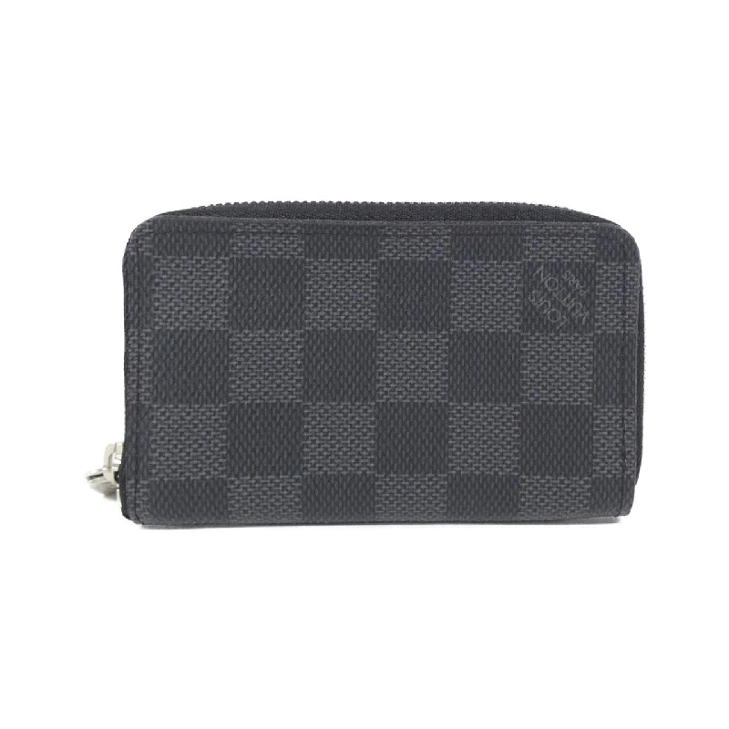 Ví tiền xu Louis Vuitton Damier Graphite Zippy N63076 621238
