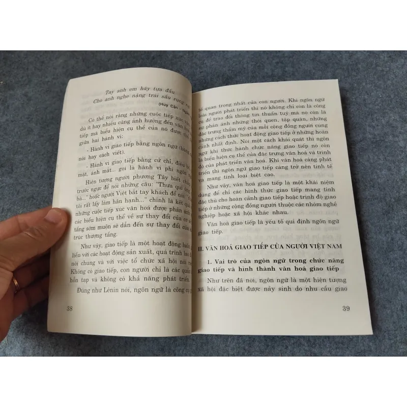 VĂN HOÁ VÀ NGÔN NGỮ GIAO TIẾP CỦA NGƯỜI VIỆT 719892