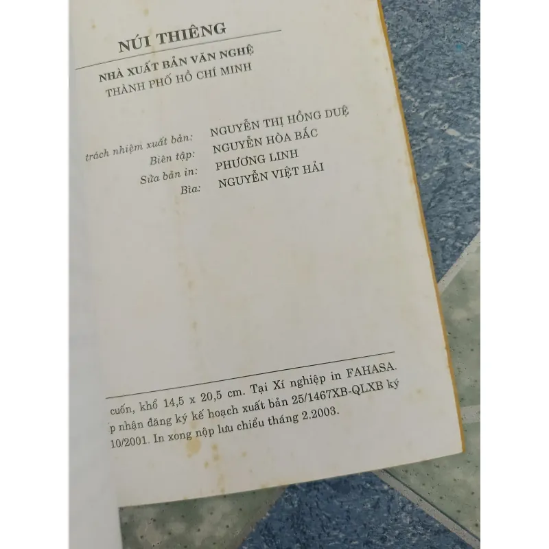 Núi thiêng ( giải Nobel văn chương 2000) - Cao Hành Kiện 558532