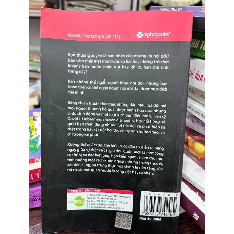Không Thể Bị Lừa Dối - David J. Lieberman 934236