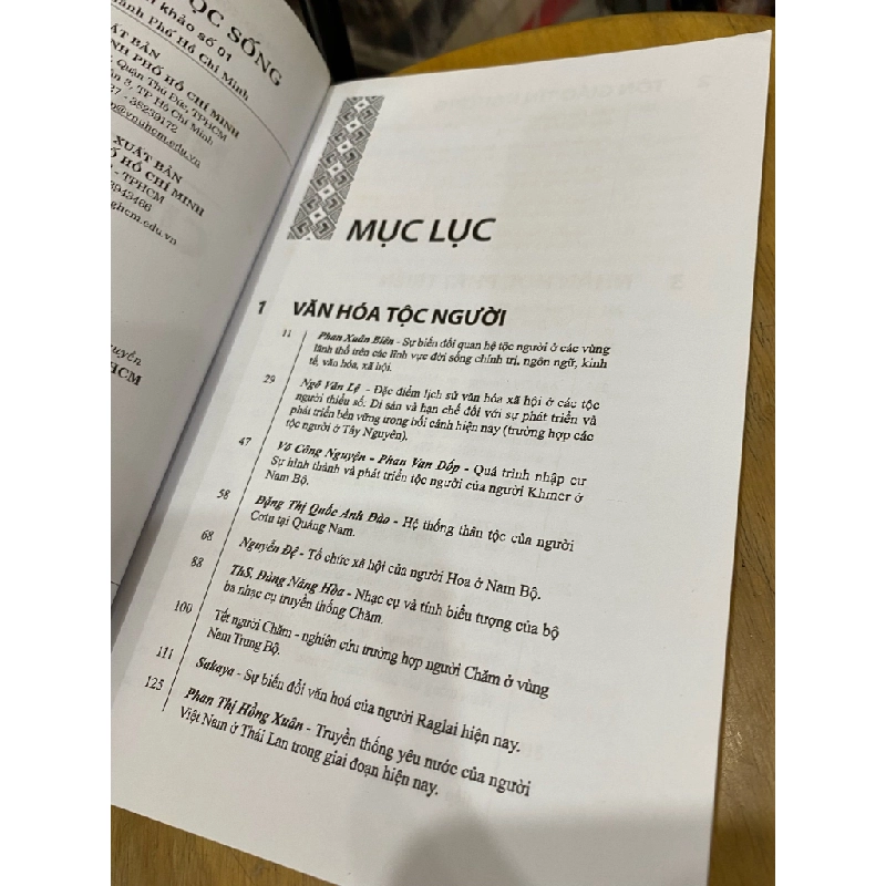 Nhân học & cuộc sống: Tuyển tập chuyên khảo số 1 - Hội Dân tộc học Thành phố Hồ Chí Minh 326000