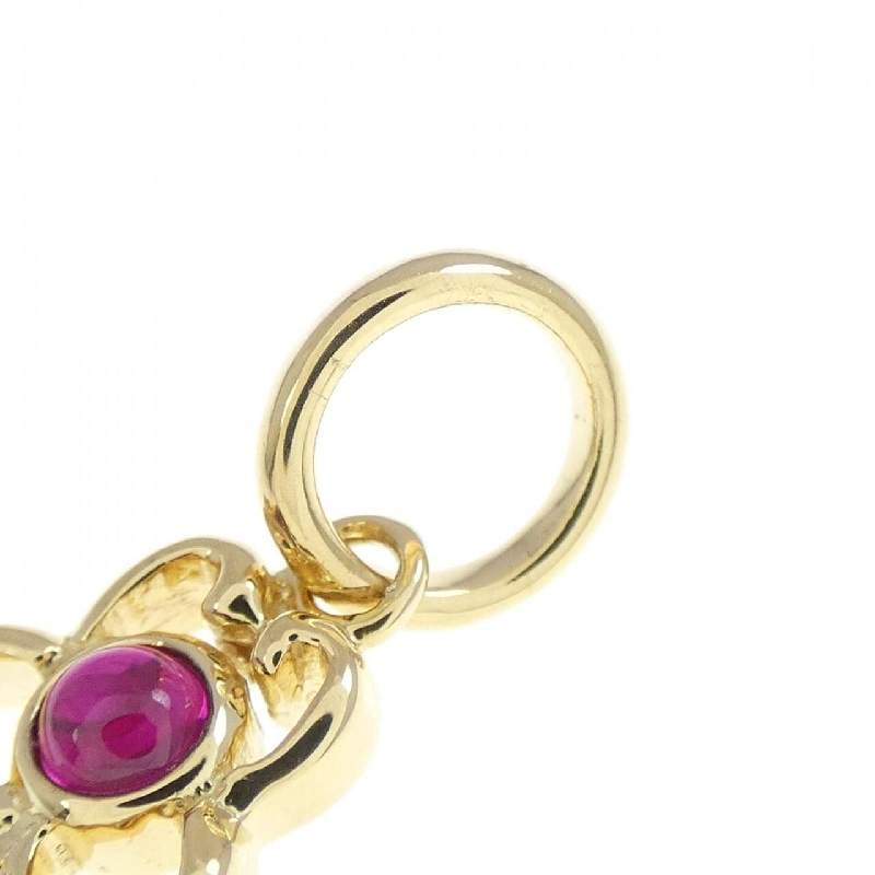 K18YG Mặt dây chuyền Ruby - Hàng hiệu Chính hãng 864975