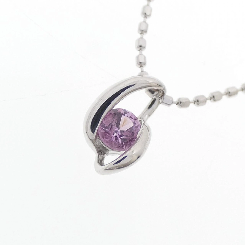 Dây chuyền Sapphire K18WG 0.16CT - Hàng hiệu Chính hãng 860449