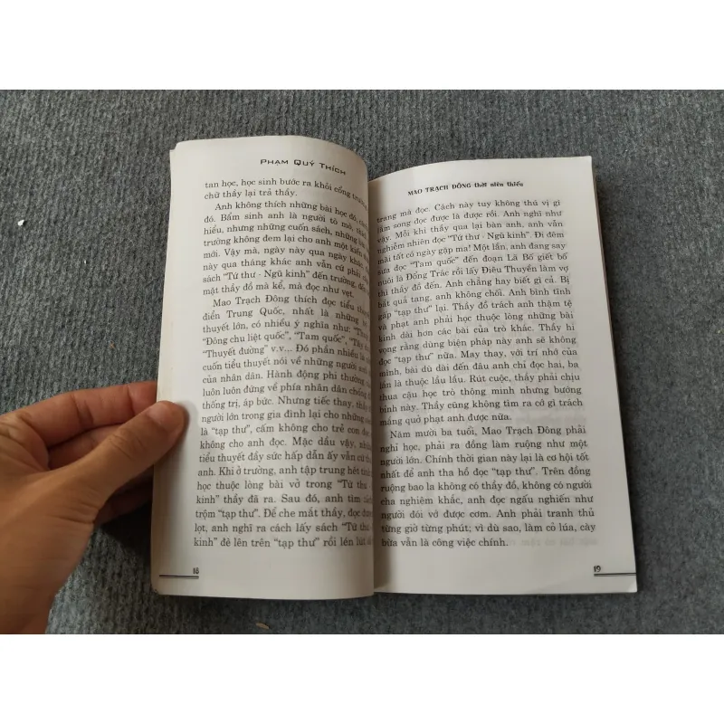 MAO TRẠCH ĐÔNG THỜI NIÊN THIẾU 694768