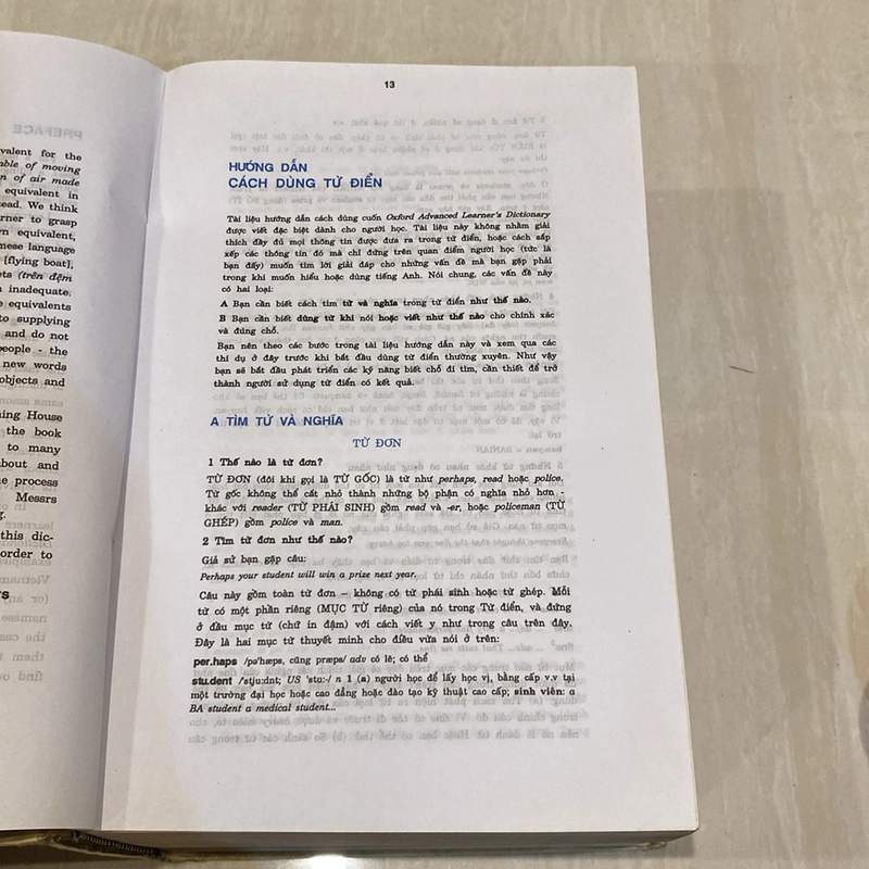 TỪ ĐIỂN ANH - VIỆT, BÌA CỨNG, XUẤT BẢN NĂM 2002 525324