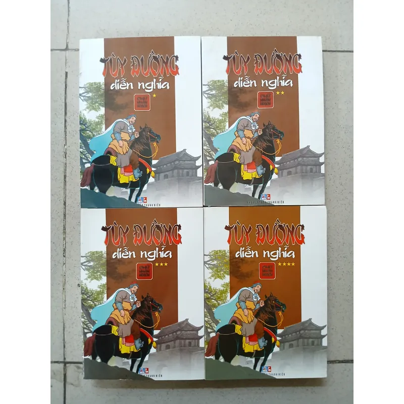 TÙY ĐƯỜNG DIỄN NGHĨA (TRỌN BỘ 4 TẬP) - CHỮ NHÂN HOẠCH 736182