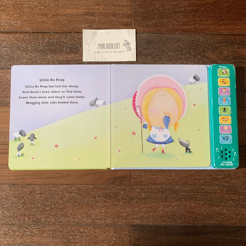 Sách Board Book My First Sing – Along Song Book – L.ỗ.i Không Chạy Được Âm Thanh, Used 498827