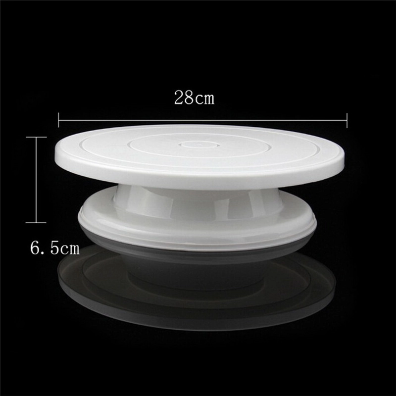 Bàn xoay làm bánh kem – Loại 28 cm – Mã số 1124 338373