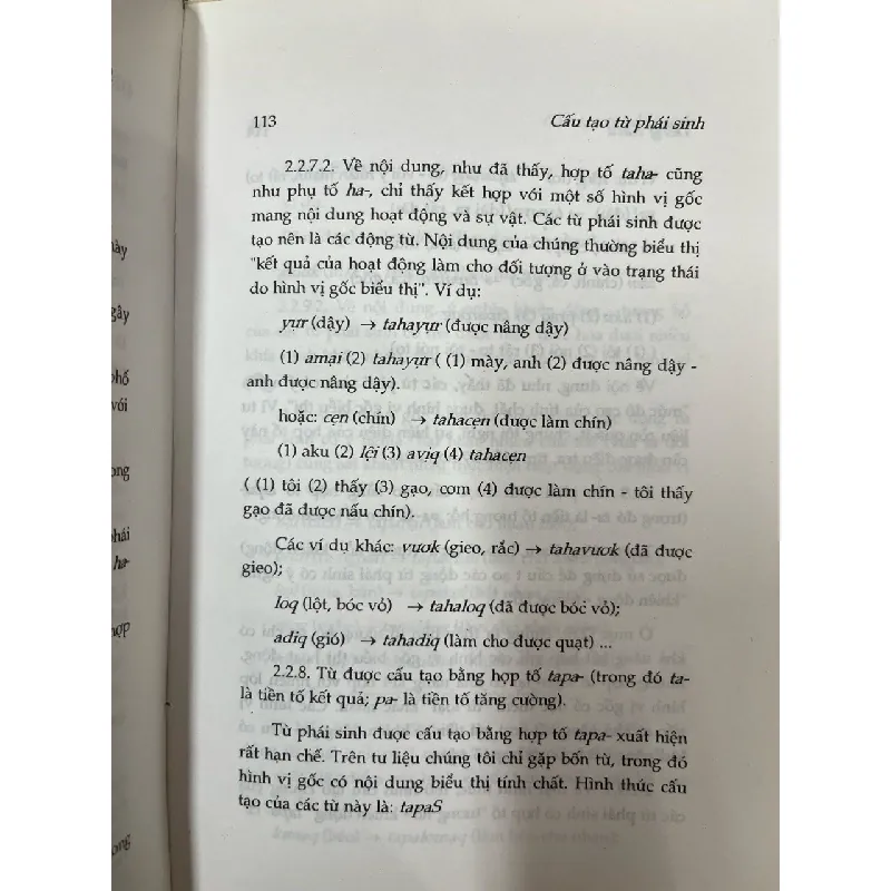 Tiếng Katu cấu tạo từ - Nguyễn Hữu Hoành 706979