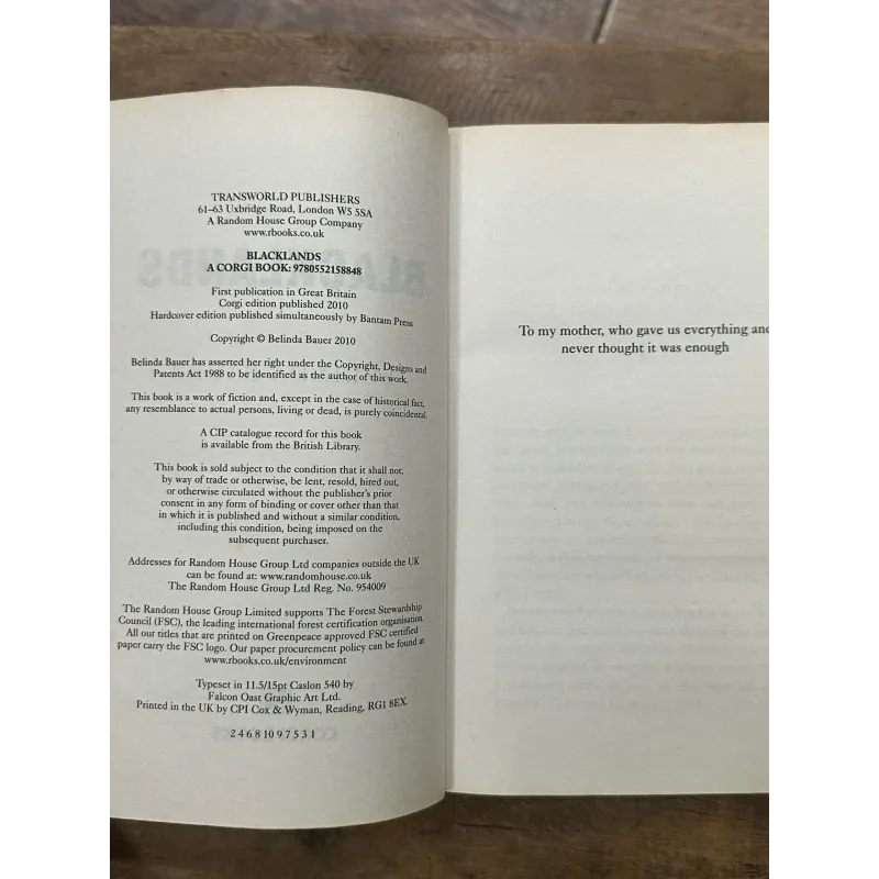 Blacklands - Belinda Bauer 746385