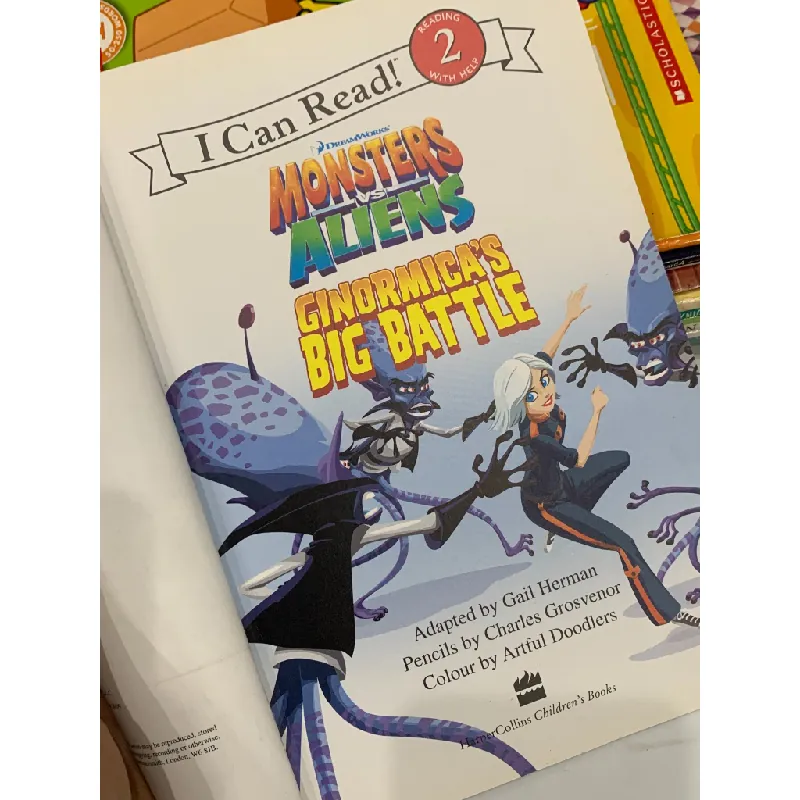 I Can Read: Monsters vs. Aliens - Ginormica's Big Battle – DreamWorks 559677