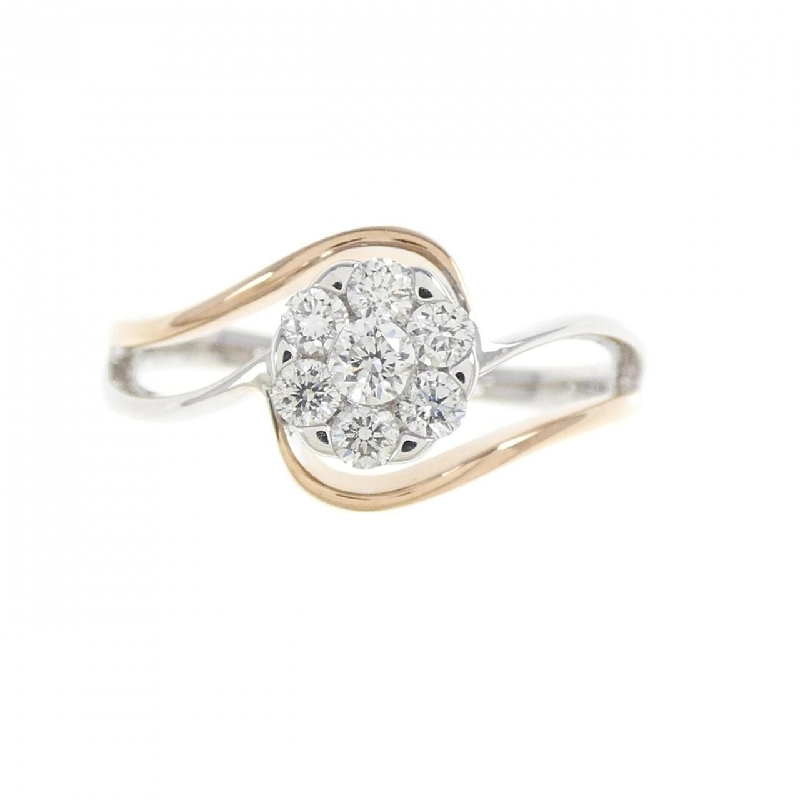 Nhẫn kim cương K18WG/K18PG 0.24CT 668179