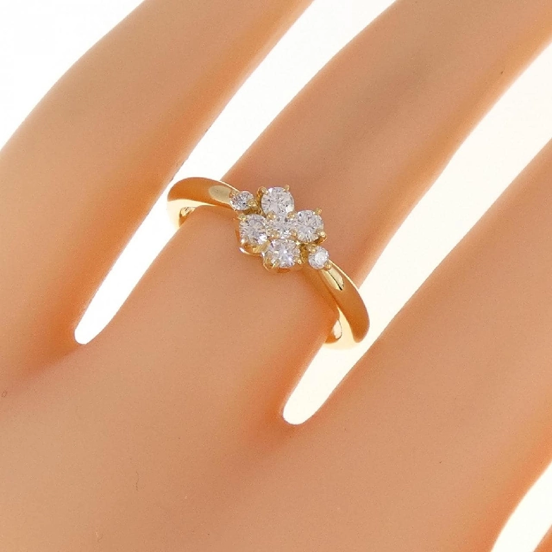 Nhẫn kim cương K18YG 0.30CT - Hàng hiệu Authentic 856934