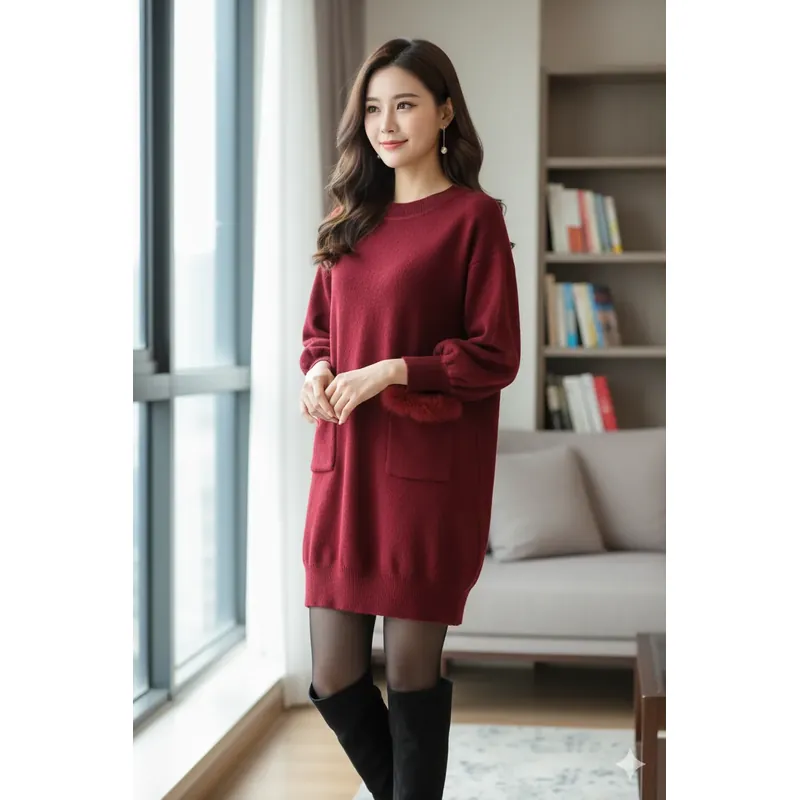 Áo len nữ dáng đẹp 708497