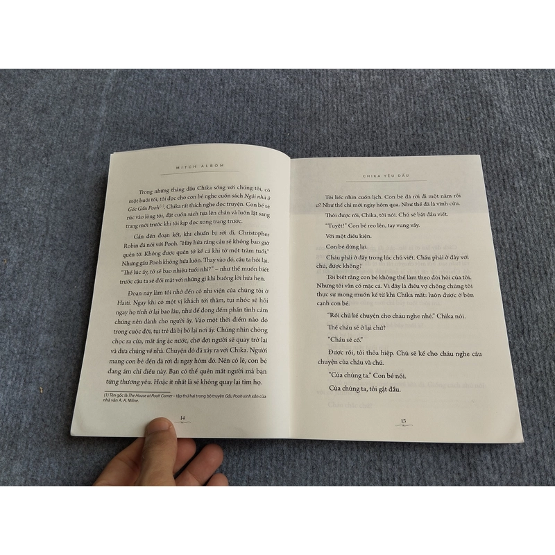 CHIKA YÊU DẤU - MITCH ALBOM 552823
