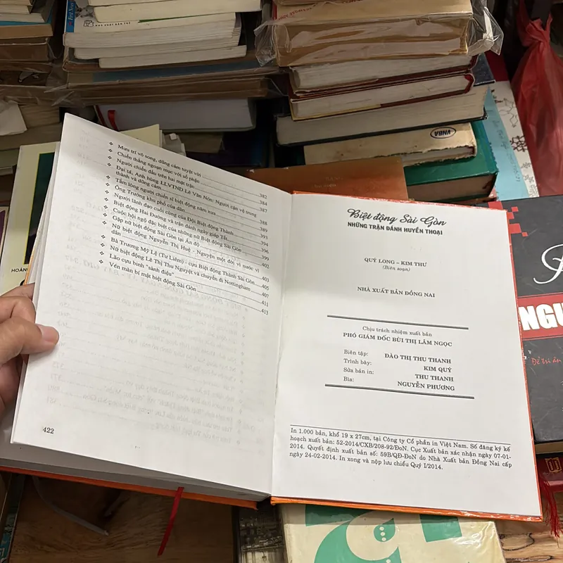 II Sách Lịch Sử: Biệt Động Sài Gòn _ Những Trận Đánh Huyền Thoại - 2014 704957