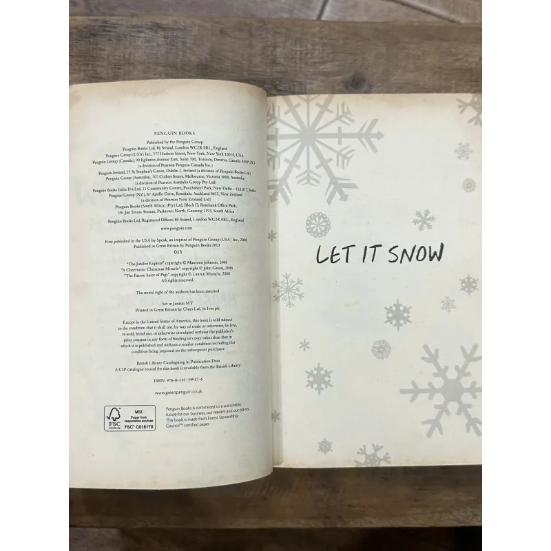 Let It Snow - John Green, Maureen Johnson, Lauren Myracle 731971