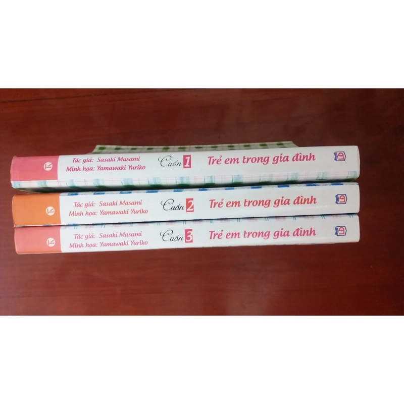 Combo 3 quyển sách Trẻ em trong gia đình - Sasaki Masami - như mới (bìa mềm) 545593