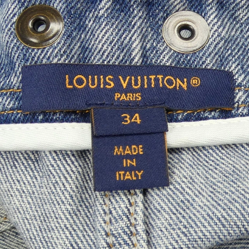 Chân váy denim nhuộm sáng LOUIS VUITTON FPJU18BEA - Hàng hiệu Authentic 810142