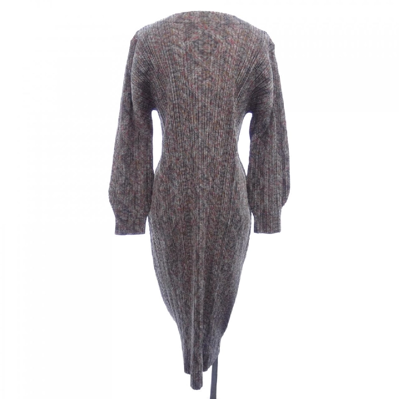 Pleats Please 2009 Áo đầm in họa tiết len chuyển giao PP93-JH463 7564082 - Hàng hiệu Chính hãng 815489