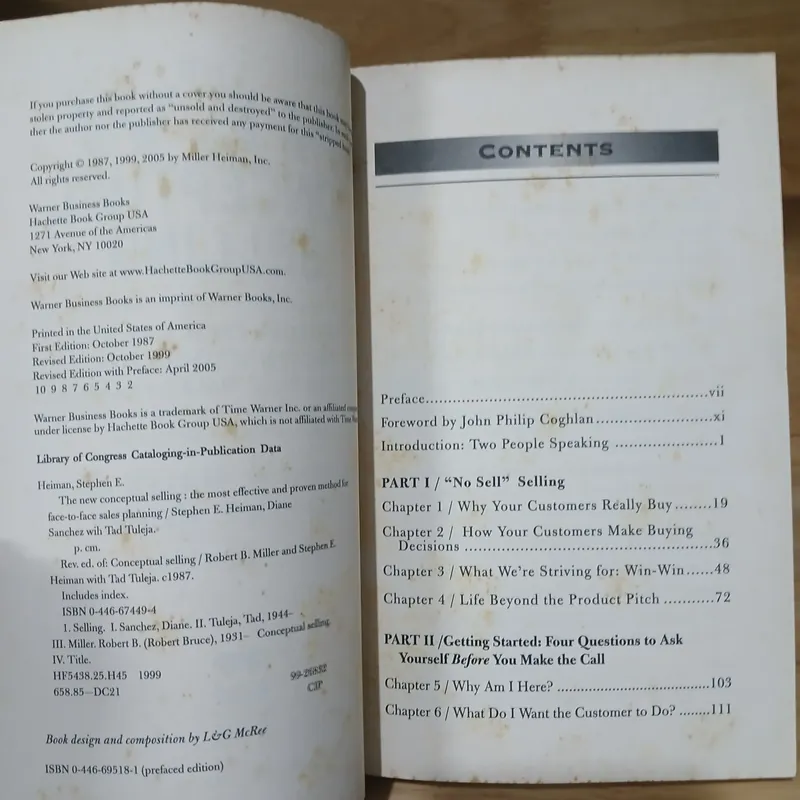 The New Conceptual Selling - Robert B. Miller, Stephen E. Heiman 736355