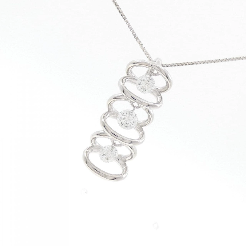 PT900/K18WG Dây chuyền kim cương 0.721CT - Hàng hiệu Chính hãng 862229