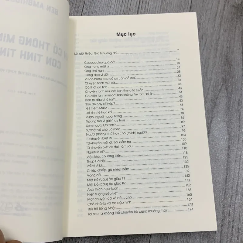 Bạn có thông minh hơn con tinh tinh - ben ambridge. 7a3 783478