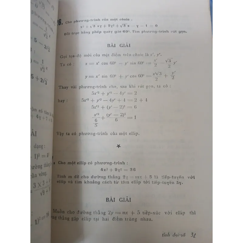 TÍNH ĐẠI SỐ - ĐẶNG VĂN NHÂN 755561