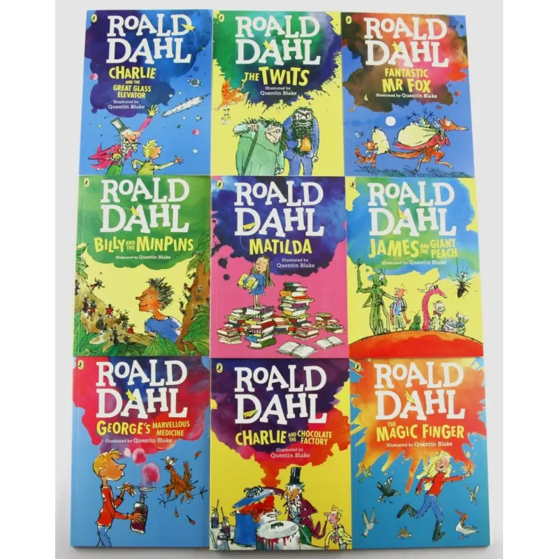 Roald Dahl Collection (Sách nhập) - 20 quyển sách màu - Khổ to A4 937275