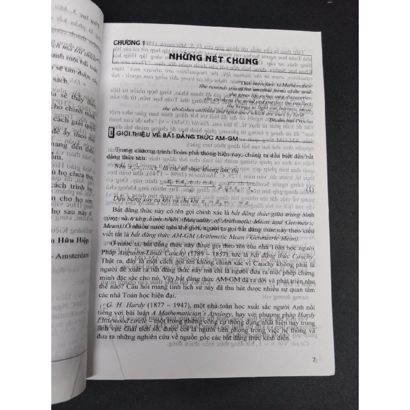 Sử dụng phương pháp AM - GM để chứng minh bất đăng thức 80% ố nhẹ 2019 HCM2608 Võ Quốc Bá Cẩn - Trần Quốc Anh GIÁO TRÌNH, CHUYÊN MÔN 916797