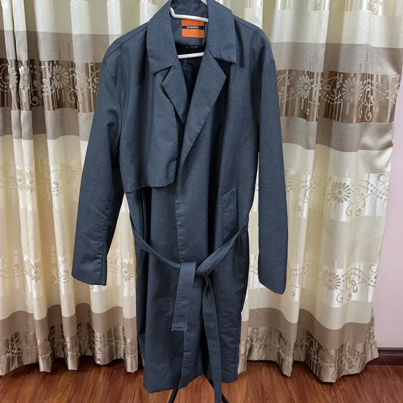 Áo khoác dáng dài ngang gối phong cách Hàn Quốc mùa thu MRCYC dành cho nam 996539