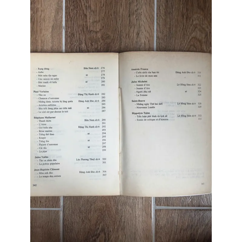 Lịch Sử Văn Học Pháp Thế KỶ XIX - Tuyển Tập Rimbaud, Baudelaire,... (Sách Hiếm/Sưu Tầm) 738001