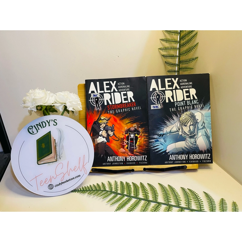 [Sách tiếng Anh 2hand] Like new 90% - Alex Rider: Stormbreaker & Point Blanc 504505