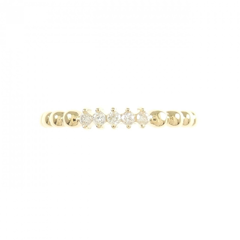 Nhẫn kim cương K18YG 0.06CT 670051