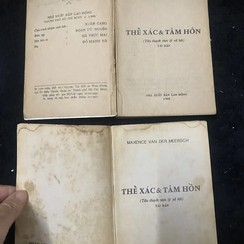 Thể xác và Tâm hồn- Maxence Van der Meersch. 1042335