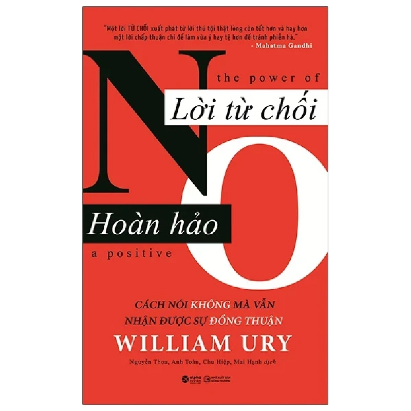 Lời Từ Chối Hoàn Hảo - Willam Ury 281654