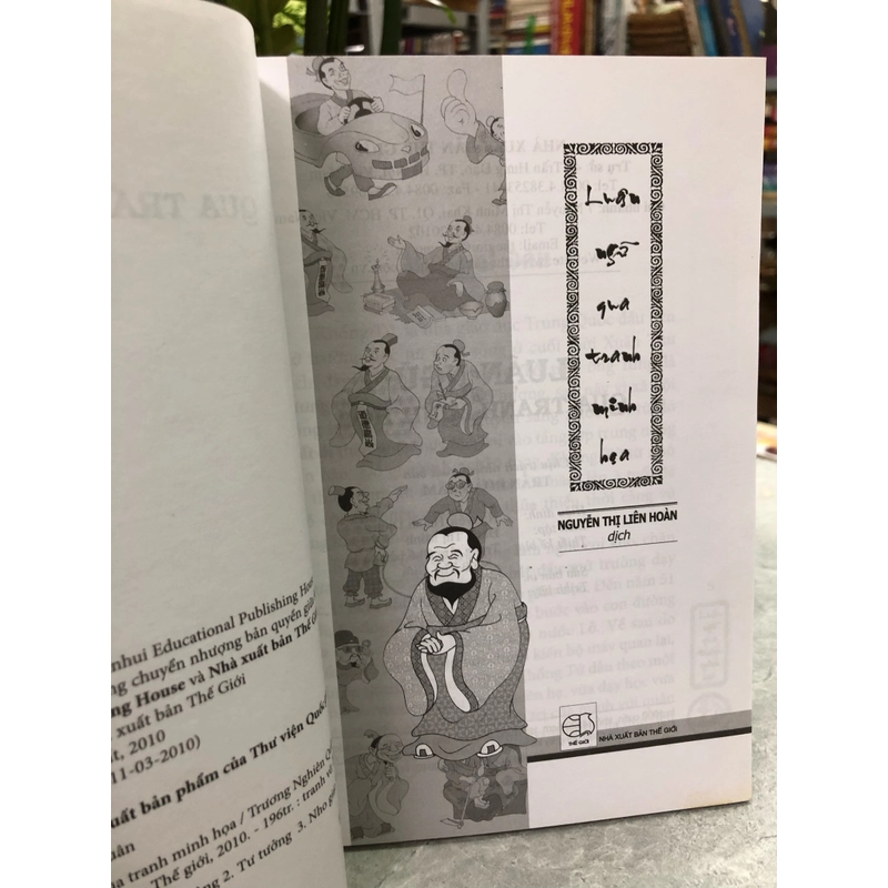 LUẬN NGỮ QUA TRANH MINH HOẠ - Trương Nghiên Quân 464134