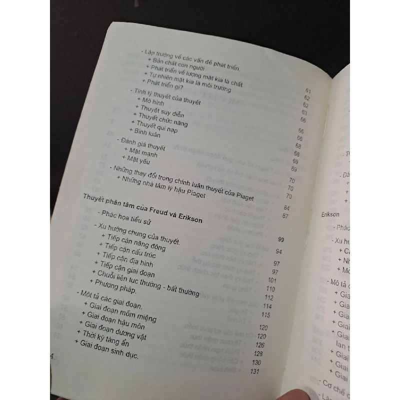 Các thuyết về tâm lý học phát triển mới 80% bẩn bìa, ố nhẹ, tróc gáy nhẹ, có chữ ký 2003 Patricia H.Miler HCM1804 TÂM LÝ 924278