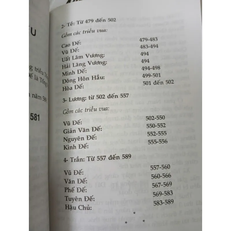 CÁC TRIỀU ĐẠI TRUNG HOA - LÊ GIẢNG 711368